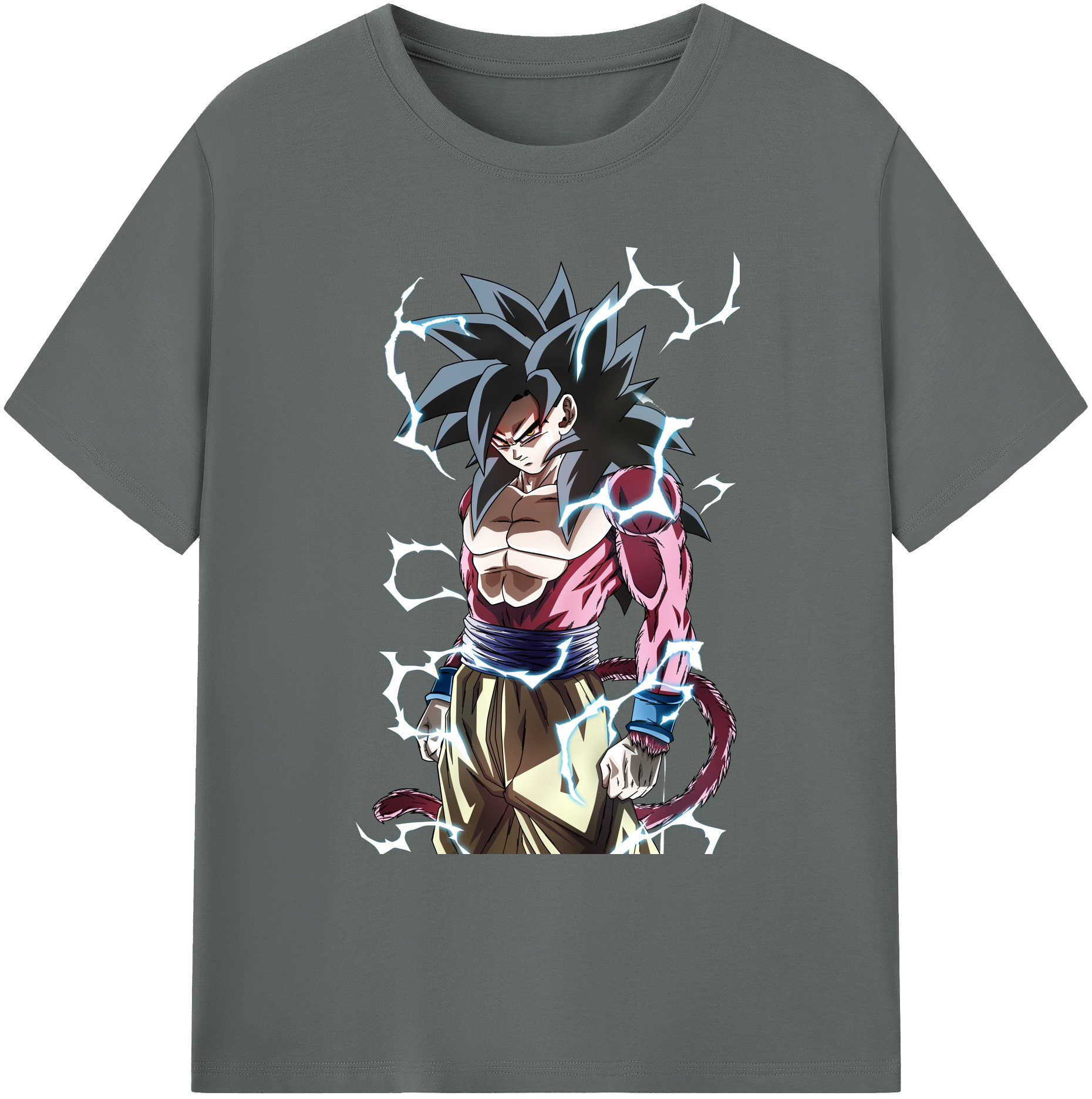 （画像用） ドラゴンボール 孫悟空（そん ごくう）Son Goku カカロット DRAGON BALL Kakarotto 綿100％ メンズ半袖Tシャツ｜肌触りやわらか＆通気性